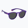 Dětské sluneční brýle Polaroid PLD 8048/S lilac violet/grey polarized
