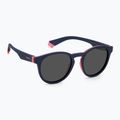 Dětské sluneční brýle Polaroid PLD 8048/S blue pink/grey polarized