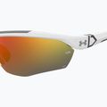 Pánské sluneční brýle Under Armour Yard Pro matte white/orange multilayer oleophobic 7