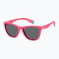 Dětské sluneční brýle Polaroid PLD 8056/S matte pink/grey polarized 2