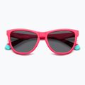 Dětské sluneční brýle Polaroid PLD 8056/S matte pink/grey polarized 4