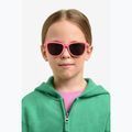 Dětské sluneční brýle Polaroid PLD 8056/S matte pink/grey polarized 6