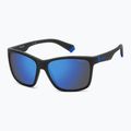 Dětské sluneční brýle Polaroid PLD 8057/S matte black/blue mirror polarized 2