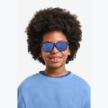 Dětské sluneční brýle Polaroid PLD 8057/S matte black/blue mirror polarized 6