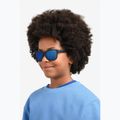 Dětské sluneční brýle Polaroid PLD 8057/S matte black/blue mirror polarized 7