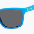 Dětské sluneční brýle Polaroid PLD 8057/S matte blue/grey polarized 5