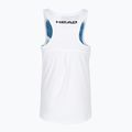 Dětské tenisové tričko HEAD Agility Tank Top, bílo-zelené 816132 2