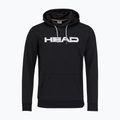 Pánská tenisová mikina HEAD Club Byron Hoodie black 811449BK 3