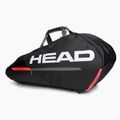 Tenisový bag HEAD Tour Team 6R černo-oranžový 283482