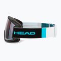Lyžařské brýle HEAD Contex Pro 5K Race chrome/red/5k chrome/orange 5