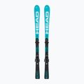 Dětské sjezdové lyže HEAD WC e.Race Team SW JRS + Jrs 7.5 black/blue