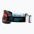Dětské lyžařské brýle HEAD Contex Youth red/wcr/red 4