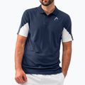 Pánské tenisové tričko HEAD Club 22 Tech Polo černé 811421