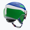 Dětská  lyžařská helma  Head Mojo Visor Jr blue/green/silver red 2