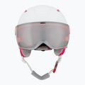 Dětská  lyžařská helma  HEAD Maja Visor white/silver red 2