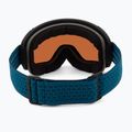 Lyžařské brýle  HEAD Magnify 5K blue/petrol/5k blue/orange 4