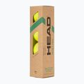 Tenisové míčky HEAD Reset Pro 4 ks. yellow