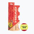 Dětské tenisové míčky HEAD Stage 3 3 ks red