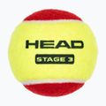 Dětské tenisové míčky HEAD Stage 3 3 ks red 3