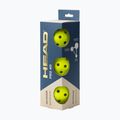 Míčky na pickleball  HEAD 3B Pro 40 3 ks  yellow