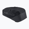 Tenisová taška  HEAD Pro X Racquet Bag L 60 l black