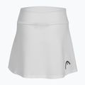 Dětská tenisová sukně HEAD Club Basic Skort bílá 816459 2