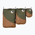 Sada organizérů  Ticket To The Moon Travel Cube Set 3 szt. brown/army green