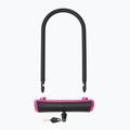 Zámek na kolo  OnGuard Neon 8154PN U-Lock black/pink 2
