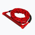 Vlečné lano O'Brien 4-Section Poly-E Wakeboard Rope and Handle Combo red