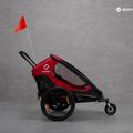 Hamax Outback Twin přívěs na kolo černo-červený 400064_HAM 10