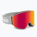 Lyžařské brýle Bliz Flow matt light grey/brown red multi/pink 2