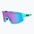 Cyklistické brýle Bliz Fusion Nano Optics Nordic Light S2 matné tyrkysové/begonia/fialově modré multi 4