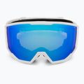 Lyžařské brýle Bliz Spark white/smoke&blue 2