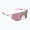 Cyklistické brýle Bliz Matrix S3 matné bílé fialové logo / hnědorůžové multi 52304-04