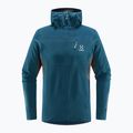 Pánská trekingová mikina Haglöfs L.I.M Mid Comp Hood blue 605254