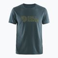 Pánské trekingové tričko Fjällräven Logo navy blue F87310