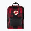 Fjällräven Kanken Re-Wool Batoh na notebook 15" červený/černý