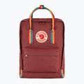 Batoh městský Fjällräven Kanken Rainbow 16 l ox red/rainbow pattern 