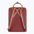 Batoh městský Fjällräven Kanken Rainbow 16 l ox red/rainbow pattern  3