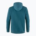 Pánská trekingová mikina Fjällräven Logo Hoodie deep sea 5