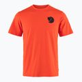 Pánské tričko   Fjällräven Walk With Nature flame orange 4