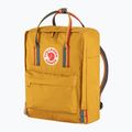 Batoh městský Fjällräven Kanken Rainbow 16 l ochre/rainbow pattern 2