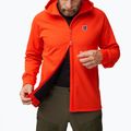 Pánská trekingová mikina  Fjällräven Expedition Fleece Hoodie flame orange 5