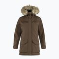 Dámský zateplený kabát Fjällräven Nuuk Parka dark oak