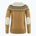 Dámský svetr Fjällräven Övik Knit Sweater buckwheat brown/chalk white 2