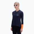 Dámské cyklistické tričko Longsleeve POC Cadence Jersey apatite navy