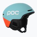 Lyžařská helma POC Obex Contour indicolite blue matt/carnelian orange matt