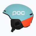 Lyžařská helma POC Obex Contour indicolite blue matt/carnelian orange matt 2