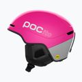 Dětská lyžařská helma POC Pocito Obex MIPS Jr fluorescent pink 2