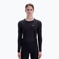 Pánské cyklistické tričko Longsleeve POC Layer Mid Jersey uranium black